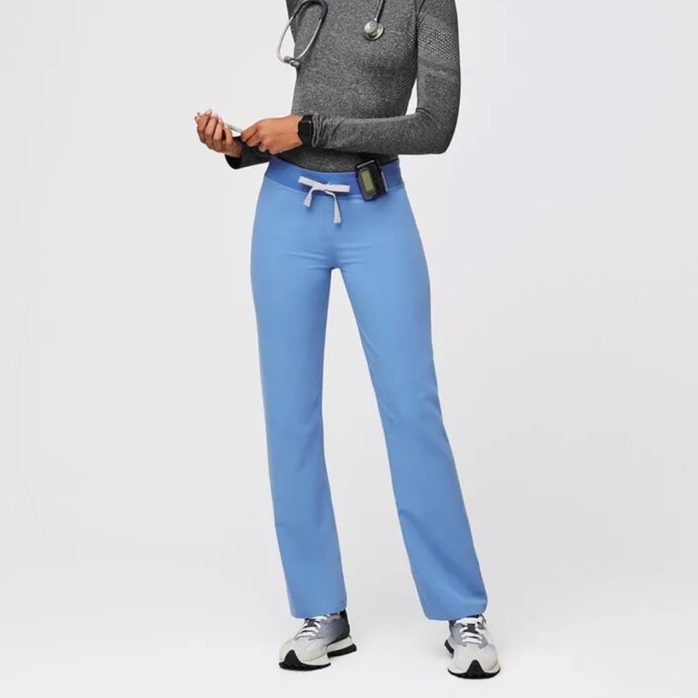 Figs scrubs Ceil blue Livingston SMALL TALL pants